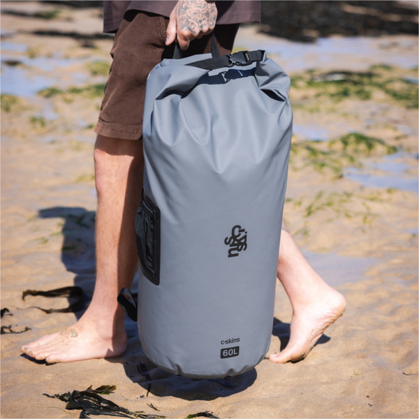 2026 C-Skins Session 60L Dry Bolsa De Mochila C-DBPSE60 - Storm Grey